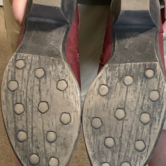 Trendy burgundy boots Taxi brand size 11 - Picture 4 of 5